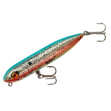 Imagem de Heddon Isca de pesca Zara Spook Topwater – isca lendária para passear com cachorro, Sável azul com acabamento G, filhote Zara (14 g)