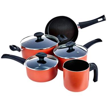 Imagem de Conjunto de Panelas, Marsala, Terracota, Pacote de 5, Brinox