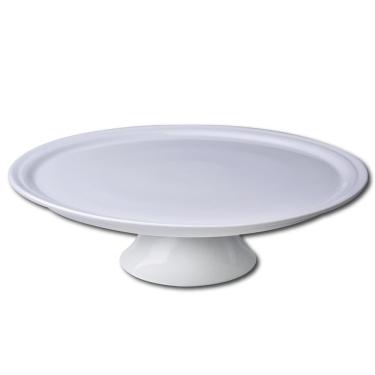 Imagem de Prato para Bolo com Pé Germer Complementos Tradicional G em Porcelana – 32 cm