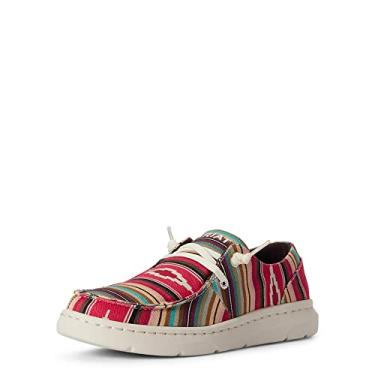 Imagem de ARIAT Tênis feminino sem cadarço Hilo, Serape pastel, 6.5