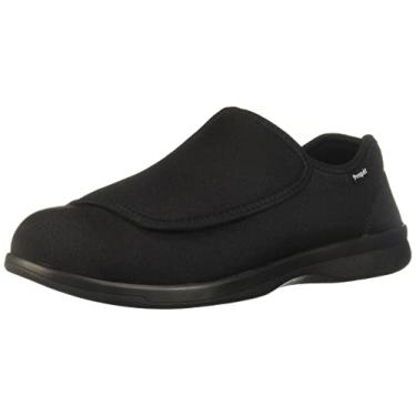 Imagem de Propét Pantufa masculina Cush Nfoot, Preto, 6.5 XX-Wide