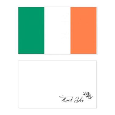 Imagem de Bandeira nacional da Irlanda da Europa Cartão de agradecimento aniversário aniversário saudações casamento agradecimento