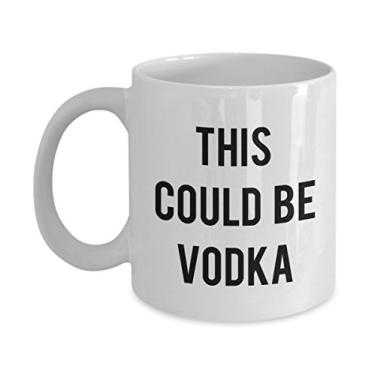 Imagem de Caneca This Could Be Vodka – Caneca de café de cacau quente divertido – ideia de de Natal