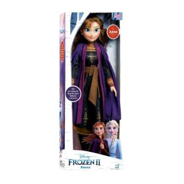 Boneca de Luxo - 37 Cm - Disney - Frozen 2 - Elsa - Mimo