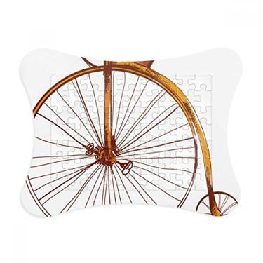 Imagem de Old Fashioned Bicycle High Wheeler Britain Moldura de quebra-cabeça Decoração de quadro Enfeite de jogo de quebra-cabeça