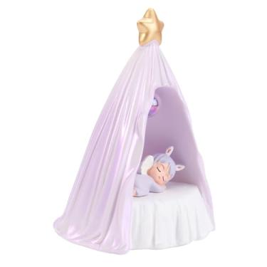 Imagem de HEMOTON 1 Unidade anjo luz da noite decorações de casa para casa decoração de bolo luz noturna luzes da noite da menina enfeites de luz de menina doméstico decorar annie bebê iluminação