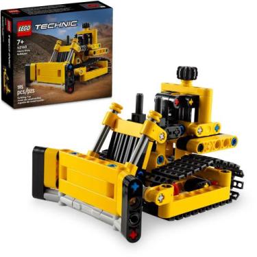 Imagem de Lego Technic Trator De Esteira Bulldozer 42163 195Pcs