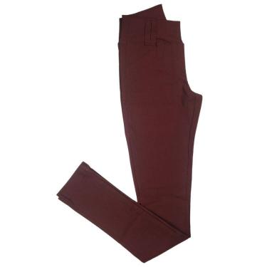Imagem de Calça Feminina Bengaline Skinny Slim Confortável Social c/ Plus Size PP ao G4