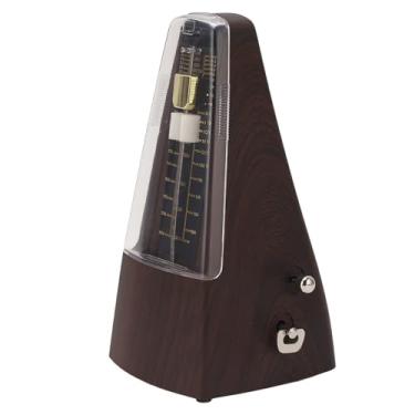 Imagem de Metrônomo Mecânico de Ritmo Preciso Com Sino, Seleções de Batida de 40 a 208 Bpm para Piano, Guitarra, Violino, Bateria, Baixo