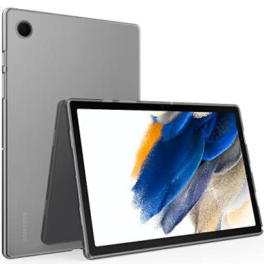 Imagem de Puxicu Capa para Galaxy Tab A8 10,5, design fino, capa protetora de TPU macio flexível para tablet Samsung Galaxy Tab A8 de 10,5 polegadas 2022 SM-X200 X205 X207, transparente