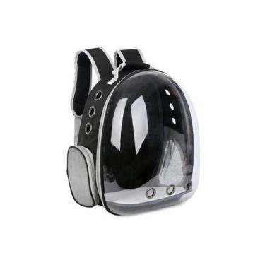 Imagem de Mochila de Transporte para Cães e Gatos com Ventilação e Visão Panorâm