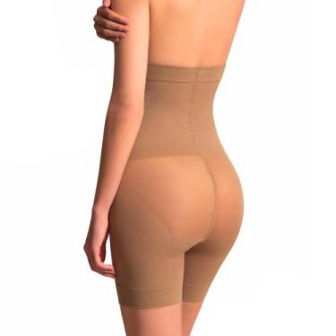Imagem de 3 Shorts Bermuda Selene Cita Diminui Barriga Original Afina Cintura e 