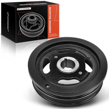 Imagem de A-Premium Polia de cambota balanceadora harmônica do motor compatível com Toyota Camry 2010-2011 4Cyl 2,5L, substituição # 1347036020, 134700V010