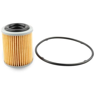 Imagem de Filtro de óleo de transmissão compatível com Mitsubishi Nissan Dodge Jeep CVT 2824A006-2008-2015 Lancer, 2008-2017 Outlander, 14-17 Outlander Sport, 2007-2017 Compass Patriot, calibre 07-12, Rogue