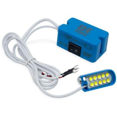 Imagem de Lampada Luminária 10 Leds Maquina Costura Fixação Magnetica - Evolvere