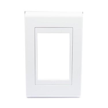 Imagem de Placa 4x2 3 Posicoes Refinatto Weg Branco