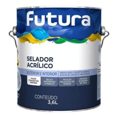 Imagem de Selador Acrílico Branco Futura 3,6L