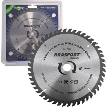 Imagem de Serra Circular Widea Brasfort/Premium 7.1/4''X 48 Dentes X 16Mm - BRAS
