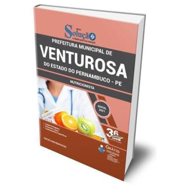 Imagem de Apostila Prefeitura de Venturosa - PE - Nutricionista - Editora Soluçã