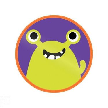 Imagem de Prato Infantil Tramontina Lirous Em Polipropileno Laranja Tramontina