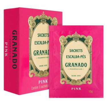 Imagem de Kit Sachets Escalda-pés Granado Pink, Kit
