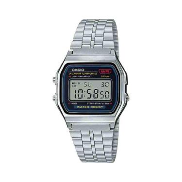 Imagem de Relógio Casio Vintage Prata Unissex  A159WA-N1DF-BR, Prata
