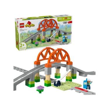 Imagem de LEGO Pacote de Expansão de Ponte e Trilhos de Trem - 10426 42 Peças