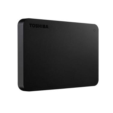 Imagem de HD Externo Toshiba 1TB Portátil Canvio Basics USB 3.0 Preto