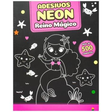 Imagem de Livro - Meus 500 Adesivos NEON: Reino Mágico