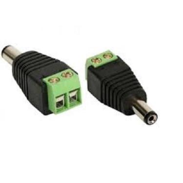 Imagem de Kit 50 Conector P4 Macho Com Borne - Importado