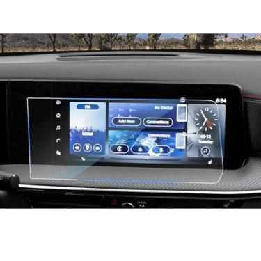 Imagem de CDEFG Protetor de tela para Nissan Kicks(SV, SR) 2025 12,3 polegadas, vidro temperado HD transparente 2025 Nissan Kicks(SV, SR) acessórios capa de tela sensível ao toque anti impressão digital dureza