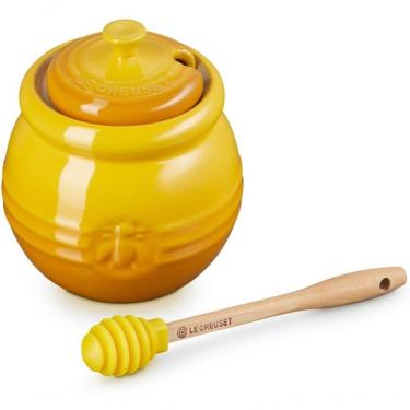 Imagem de Meleira Com Pegador Em Cerâmica 15cm 450ml Le Creuset Amarelo