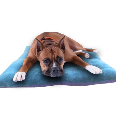 Imagem de Almofada Pet Tufão Gg Luxo Confortavel Macia Gato E Cachorro Verde