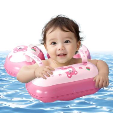 Imagem de Boias Para Bebés - Tubo Flutuante Infantil Para Natação,Equipamento Inflável De Proteção Para Natação Praia Crianças