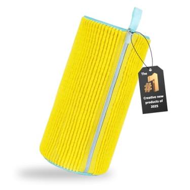 Imagem de Peuesty Bolsa para máquina de lavar sapatos, reutilizável, para tênis, botas, delicadas, lavagem à máquina, seguro, limpador de sapatos, protege limpeza profunda em lavadoras