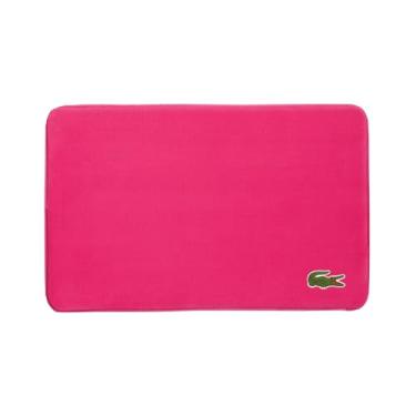 Imagem de Lacoste Tapete de crocodilo, 48 x 76 cm, magenta
