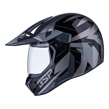 Imagem de Capacete Moto Bieffe 3 Sport Hills Grafite Preto Brilhante (61)