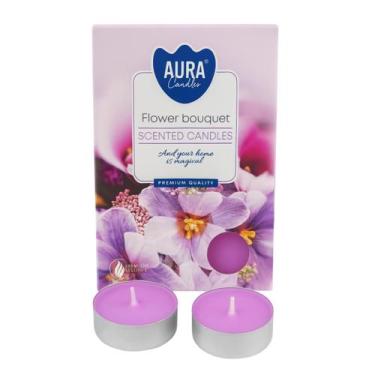 Imagem de Kit 6 Velas Buquê de Flores Rechaud Difusor Fondue 6h - Lua Mística Lo