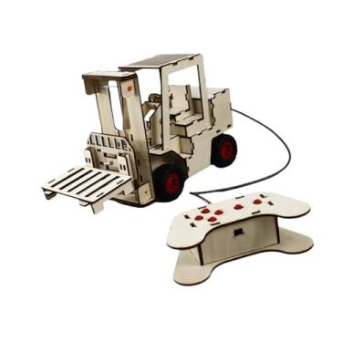 Imagem de Generic Kits de experimentos científicos DIY, pequenas invenções, empilhadeira de controle remoto, brinquedos educativos DIY para meninas e meninos, presentes