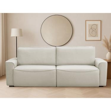 Imagem de Sofá 4 Lugares Retrátil Reclinável 280cm Veludo Nobile Ferguile