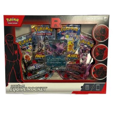 Imagem de Box pokémon coleção ex equipe rocket - copag 35880