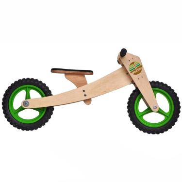 Imagem de Bicicleta de Madeira Woodbike - Woodline - Verde - Camará