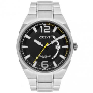 Imagem de Relógio Masculino Orient Dourado Com Data Mbss1336 P2Sx