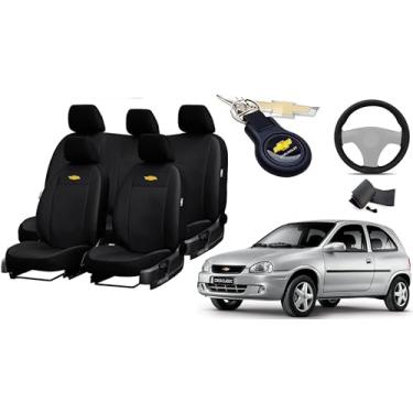 Imagem de Capa de couro para o banco corsa 1995-2010 proteção impermeável