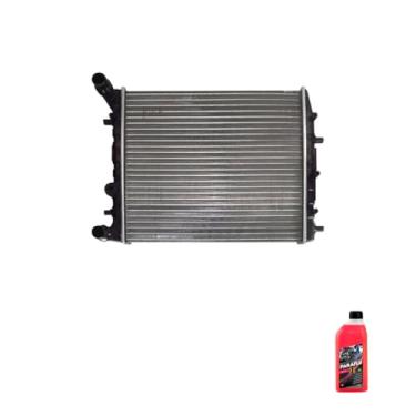 Imagem de Kit Radiador VW Fox Polo 2003 a 2005 + Aditivo Radiador Paraflu 1L Rosa