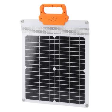 Imagem de YWBL-WH Carregador de Painel Solar Portátil de 20 W, Material ABS Leve, Carregamento Eficiente para Acampamento, Viagens, Energia de Emergência