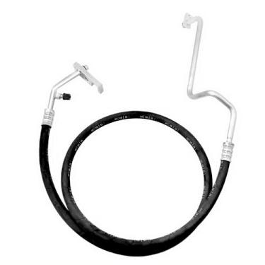 Imagem de F50-6242-1475 Conjunto de compressor de linha CA de descarga para mangueira condensadora apto para Peterbilt com caminhões Kenworth F5062421475 09-1406 683-T9379 T9379 683-2648