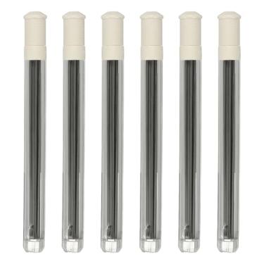 Imagem de PATIKIL 120 peças de grafite mecânico 2B, refil de grafite preto de 0,5 mm, refil de lápis resistente à quebra para materiais de escrita, branco