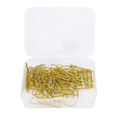 Imagem de HEEPDD 26 Clipes de Papel do Alfabeto, Letras Maiúsculas de A A Z, Marcadores de Metal, Clipes de Notas Fotográficas Com Acabamento Colorido Brilhante para Organização de Escritório,