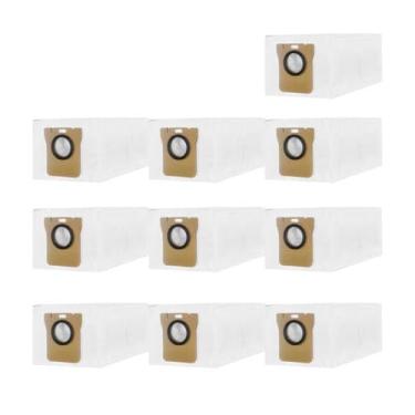 Imagem de Saco de pó de substituição, compatível com o aspirador robô Xiaomi S10 Pro/ X10+/ X20+/ Dreame L10s Ultra/ L20 Ultra/ L20 Pro/ L10 Ultra.(10 Pcs Bag)